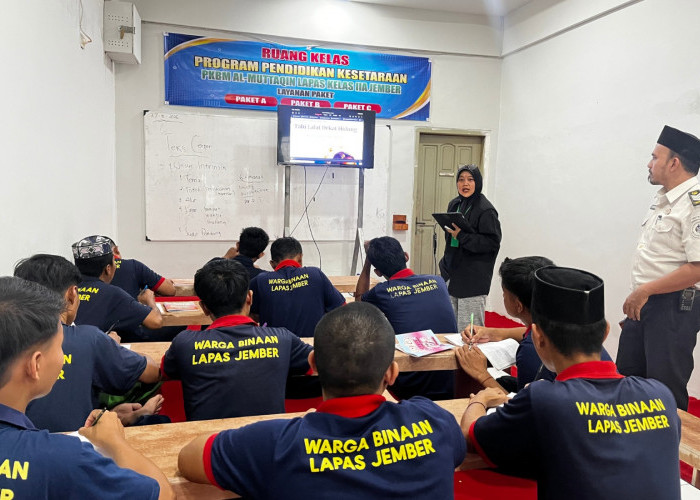 Merdeka di Balik Jeruji, Kala Asa 12 Siswa Paket C Lapas Jember Tak Ikut Terkurung