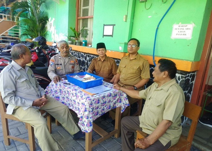 Polsek Bubutan Koordinasi dengan SMKS Bubutan Cegah Konvoi saat Purnawiyata