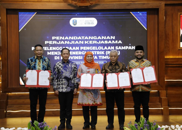 Penandatanganan PKS PSEL, Kota Malang Dukung Transformasi Pengelolaan Sampah