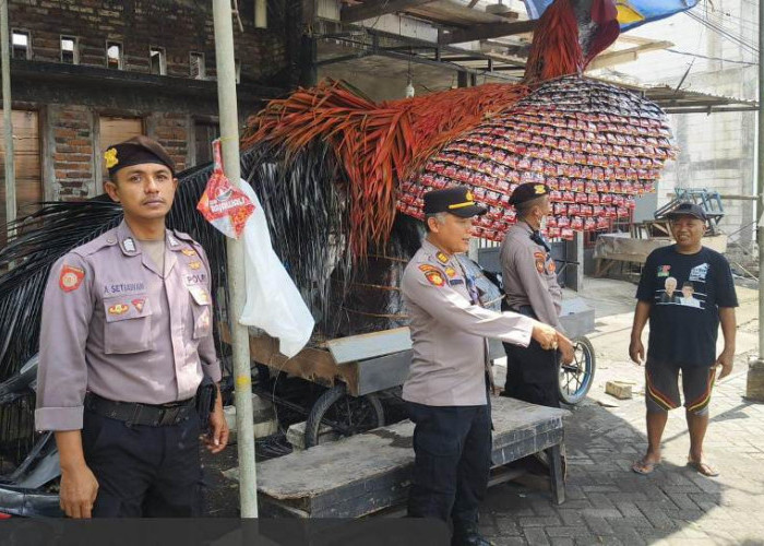 Polsek Lakarsantri Sisir Pemukiman Sambikerep Surabaya, Fokus Cegah Kejahatan Jalanan dan Rumah Kosong