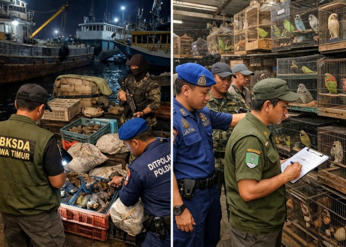 BBKSDA Jatim Perketat Pengawasan Penyelundupan Satwa Liar di Jalur Alternatif dan Perairan Pasca Lebaran