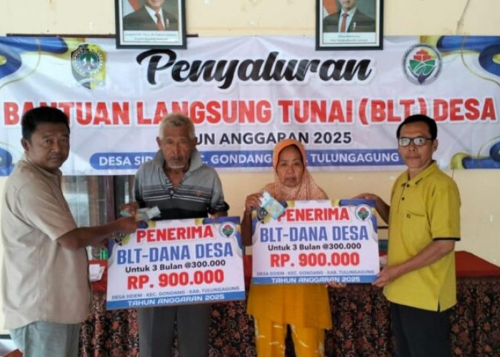 Dorong Kesejahteraan Warga, Pemdes Sidem Tuntaskan Penyaluran BLT DD 2025 hingga Dua Tahap