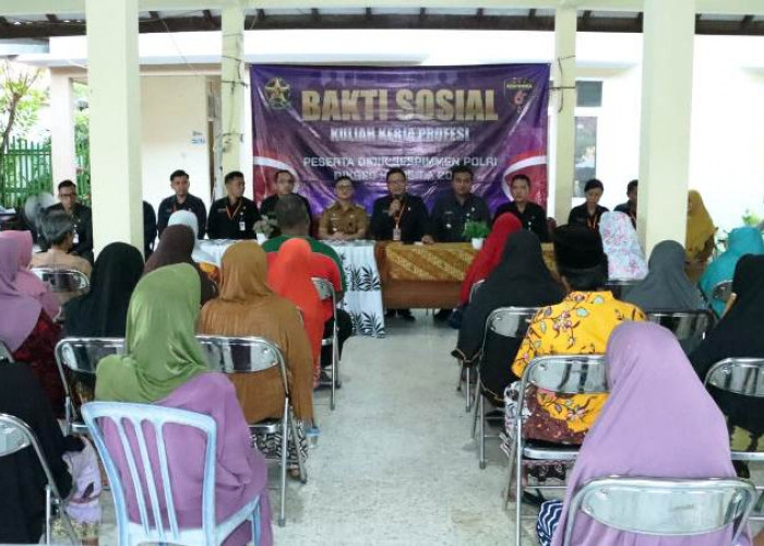 Kunker ke Polres Bangkalan, Peserta KKP Sespimmen Polri Dikreg Ke-65 Gelar Baksos