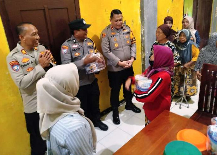 Kapolres Bondowoso Hadir sebagai Anak, Berbagi Hangat Bersama Lansia di Panti Werdha