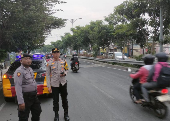 Patroli Takjil Polsek Benowo Ciptakan Keamanan dan Kelancaran Lalu Lintas