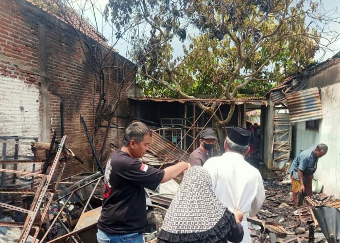 Lupa Matikan Kompor, Dapur dan Rumah Tetangga  di Malang Jadi Abu
