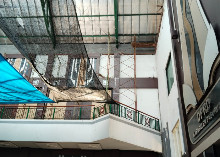 Atap Gedung DPRD Sering Bocor saat Hujan Kini Direhab