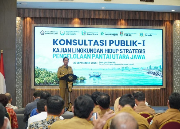 Pantura Jatim Terancam Tenggelam, Lamongan Dorong Giant Sea Wall Terintegrasi