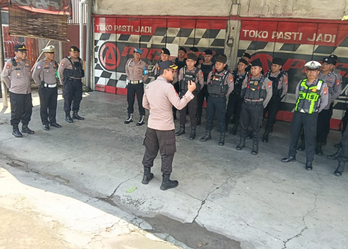 Polres Ngawi Laksanakan Pengamanan Warga PSHW TM yang Halalbihalal, Situasi Aman dan Terkendali 