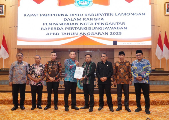 Raih WTP ke-10 Kali Berturut-turut, Lamongan Catat Surplus Rp41 Miliar di APBD 2025
