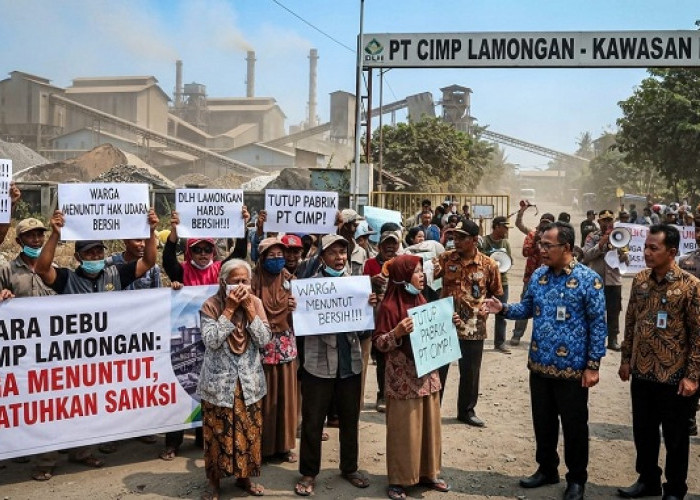 Polusi Debu PT CIMP Lamongan Diprotes Warga, DLH Jatuhkan Sanksi