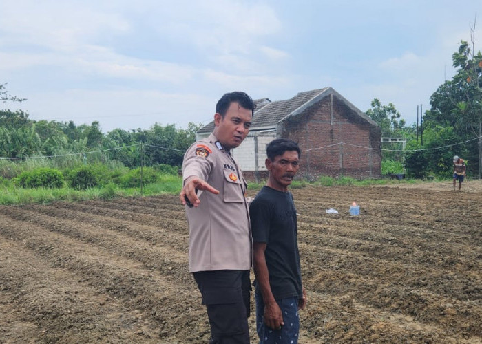 Polsek Tulangan Tinjau Kesiapan Lahan P2B, Dukung Program Asta Cita