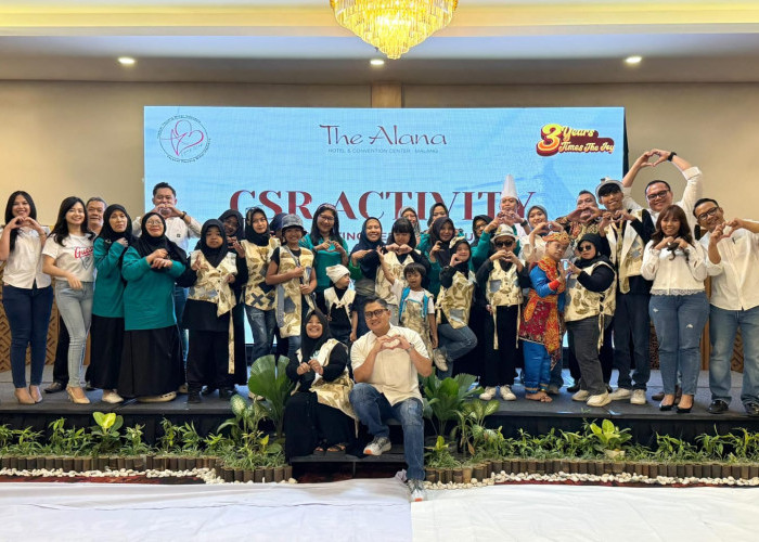 The Alana Hotel Malang Bersama Komunitas Pejuang Mimpi Gelar Kegiatan CSR Batik Painting dan Ecoprint
