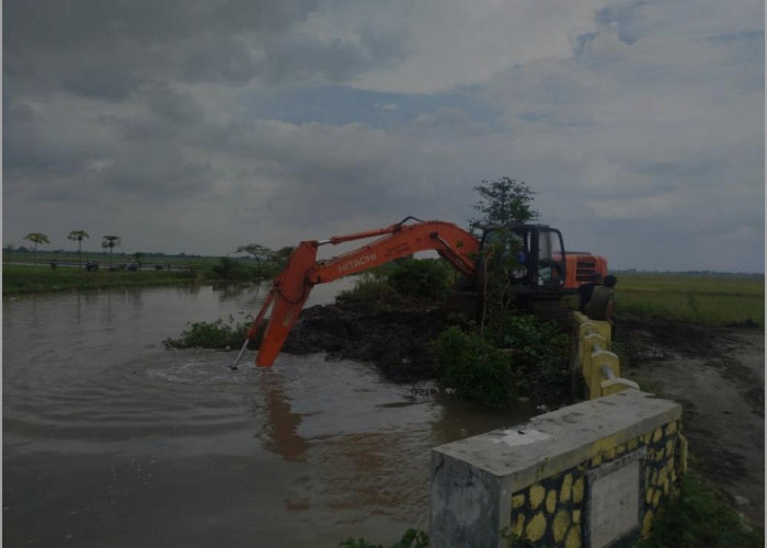 Cegah Banjir dan Jaga Irigasi, DPUPR Jombang Percepat Normalisasi Afvour Dero di DAS Watudakon