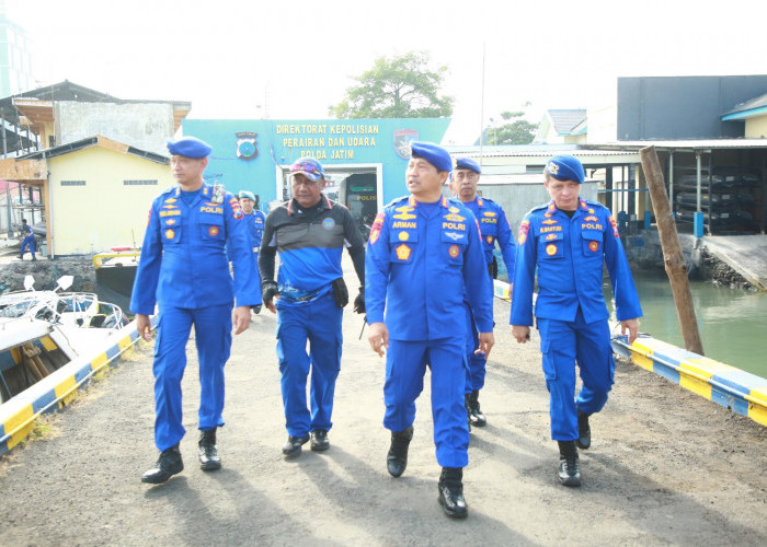 Pascapencurian Besi Penyangga, Ditpolairud Polda Jatim Perketat Pengamanan Jembatan Suramadu