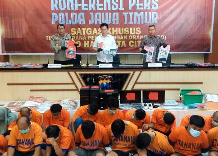 Program 100 Hari Asta Cita, Polda Jatim Bongkar 28 Kasus Perdagangan Orang