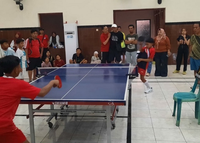 162 Pelajar dan Atlet Umum Ikuti Kejurkab Tenis Meja Situbondo 2026