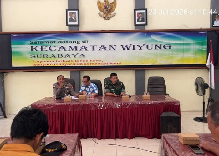 Kapolsek Wiyung Hadiri Pembinaan Wawasan Kebangsaan Ketua RT se-Kecamatan