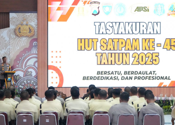 Syukuran HUT Satpam ke-45, Kapolresta Sidoarjo: Jangan Segan Berkolaborasi dengan Kami