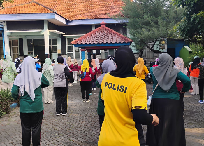 Perkuat Sinergitas, Polsek Krian Ikut SKJ Bersama Forkopimka