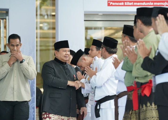 Prabowo Cerita 34 Tahun Mengabdi Kembangkan Pencak Silat Indonesia