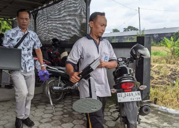 SMK Al-Inabah Ponorogo Dibobol Maling, CCTV Rusak dan Samurai Ditinggalkan
