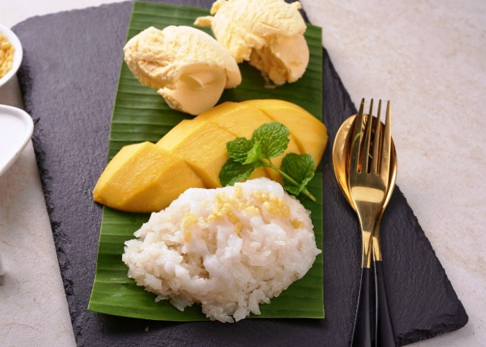 Resep Mudah Membuat Dessert Mango Sticky Rice Rendah Gula