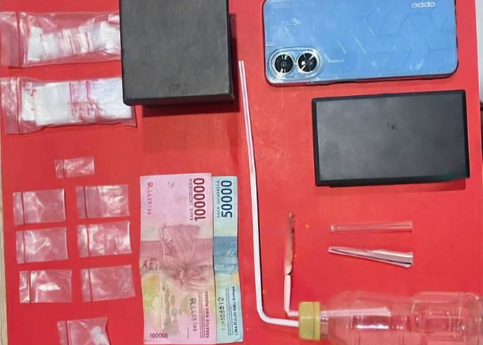 Gerebek Rumah di Nguling, Satresnarkoba Polres Pasuruan Kota Ringkus Pengedar Sabu