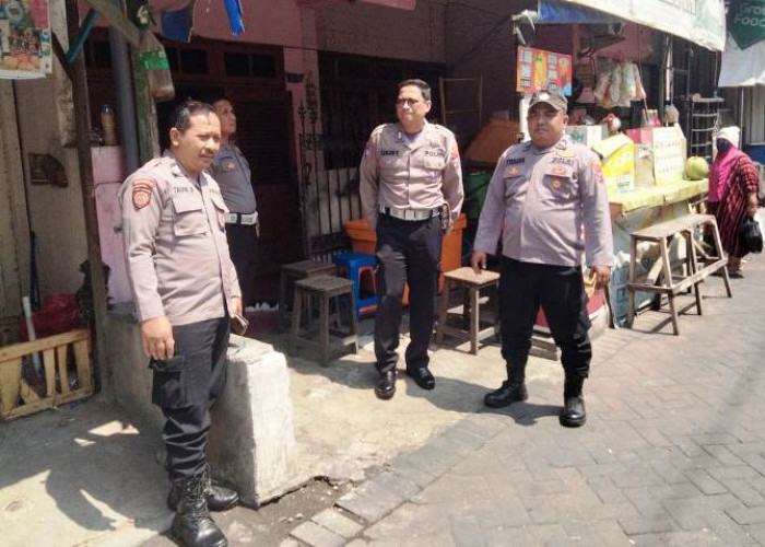 Patroli Presisi Polsek Tenggilis Mejoyo Sasar Pemukiman di Surabaya, Upaya Cegah 3C Berjalan Aman Terkendali