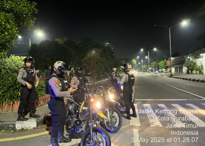 Polres Pelabuhan Tanjung Perak Gelar Patroli Harkamtibmas, Wujudkan Rasa Aman di Tengah Masyarakat