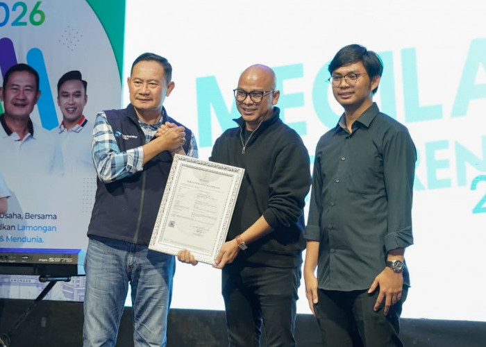 200 Wirausaha Lamongan Naik Kelas, Bupati Yuhronur Efendi Tutup Megpreneur 2026