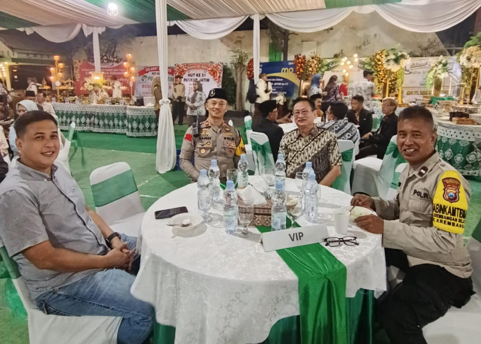 Tiga Pilar Bubutan Hadiri dan Amankan Peringatan HUT Puskud Jatim ke-51