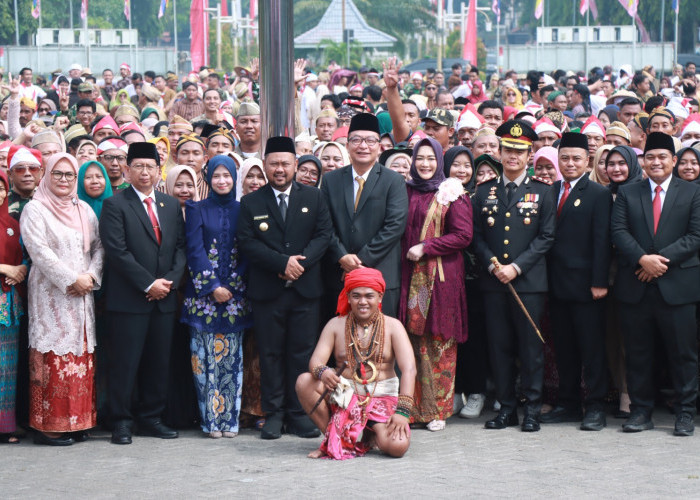 Kenang Jasa Pahlawan, Polres dan Pemkab Gresik Gelar Upacara Khidmat di Dua Lokasi Utama