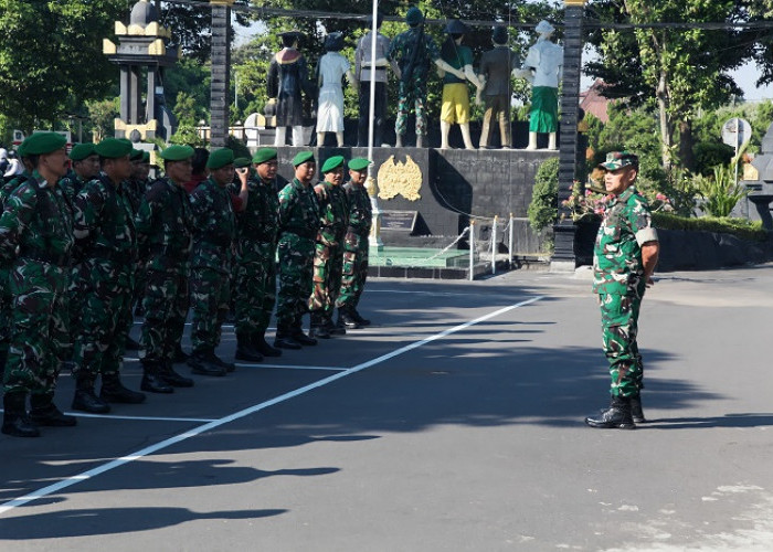 Perkuat Kinerja dan Standarisasi Permildas,  Kodim 0821/Lumajang Terima Waslakgiat Kodiklat TNI AD