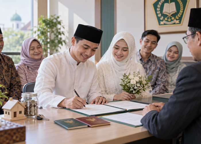 Nikah di KUA Jadi Pilihan Gen Z, Sederhana Tanpa Beban Utang