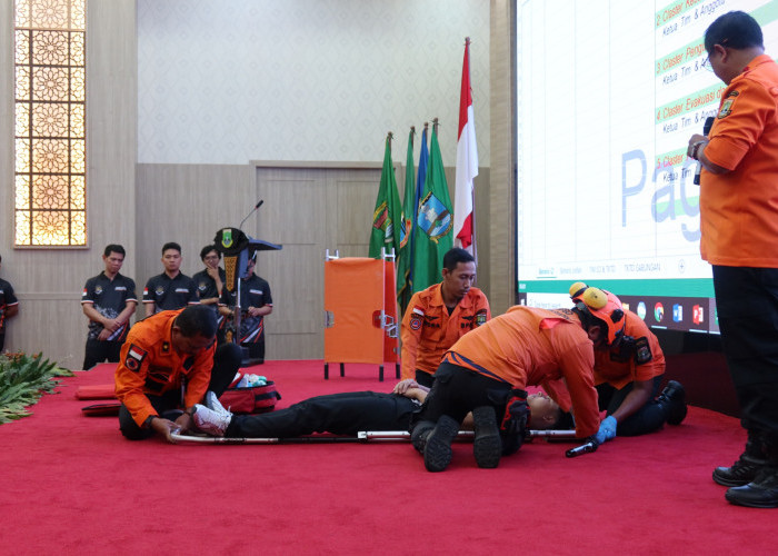 Sinergi dengan BPBD, Kanim Cilegon Ikuti Pelatihan Mitigasi Megathrust dan Erupsi Gunung Berapi