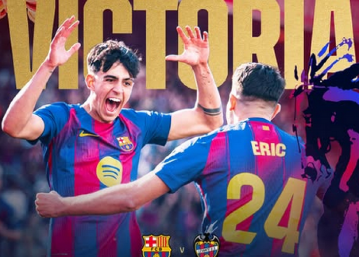 De Jong Akhiri Paceklik Gol, Barcelona Hajar Levante dan Rebut Puncak LaLiga