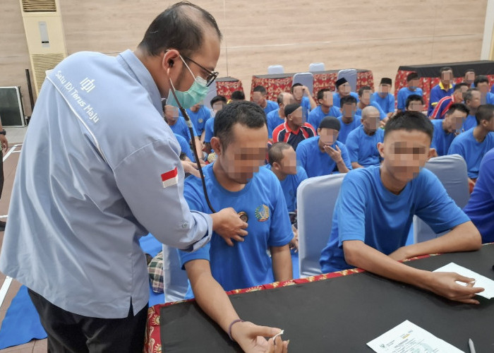 WBP Lapas Kediri Dapat Pemeriksaan Kesehatan Gratis Program Presiden Prabowo