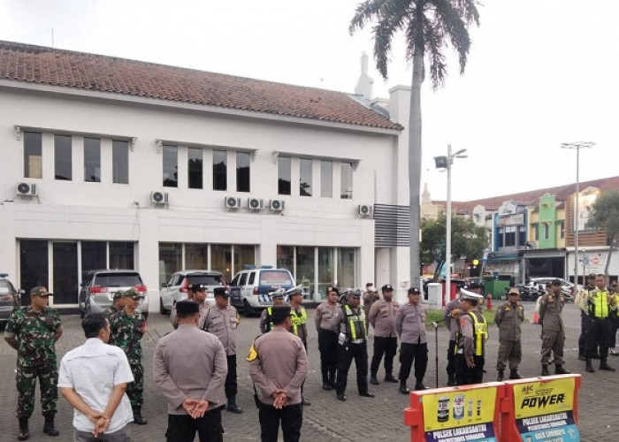 34 Personel Gabungan Diterjunkan, Pengamanan Malam Takbir di G Walk Citraland Diperketat