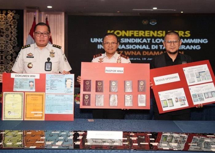 Imigrasi Bongkar Sindikat Love Scamming Internasional di Tangerang, 27 WNA Diamankan