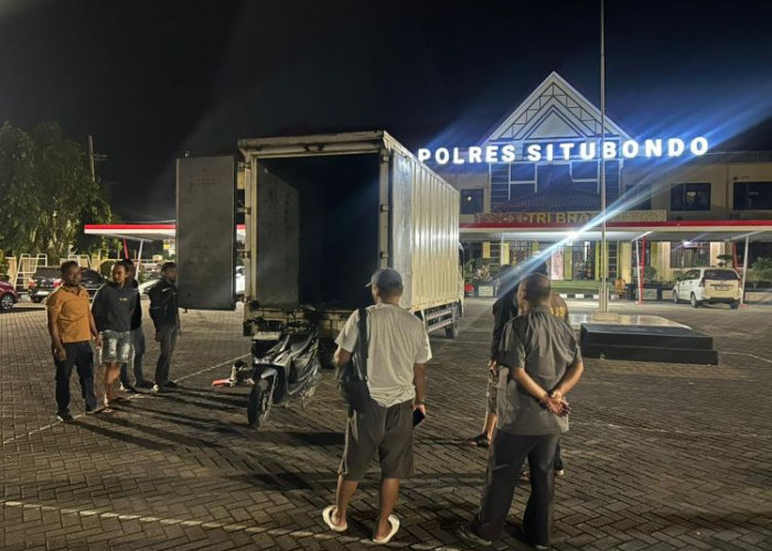 Polres Situbondo Gagalkan Pengiriman Motor Curian dari Bali yang Diangkut Mobil Boks