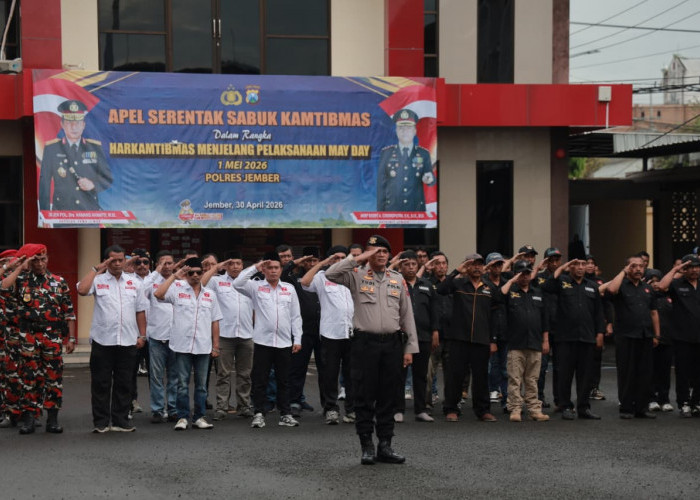 Gandeng Ormas hingga Relawan, Polres Jember Rajut Kebersamaan dalam 'Sabuk Kamtibmas'