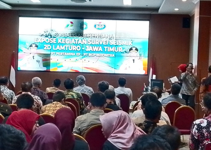 Survei Seismik 2D Lamturo Sasar 238 Desa di Lamongan