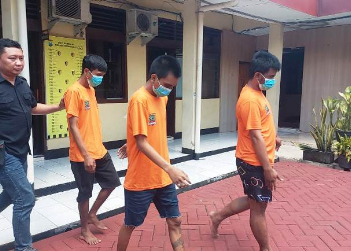 Residivis Otaki Komplotan Bandit Motor, Uang Curian Dipakai Pesta Miras