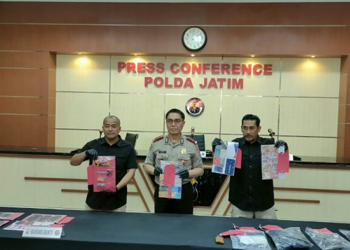 Modal Tusuk Gigi, Sindikat Ganjal ATM Lintas Jawa Dibongkar Jatanras Polda Jatim