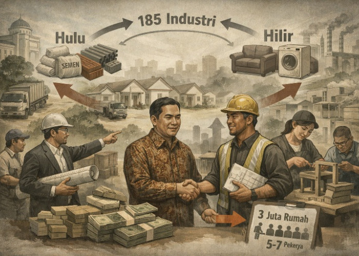 Program 3 Juta Rumah Dorong Ekonomi, Libatkan 185 Industri dan Serap Tenaga Kerja