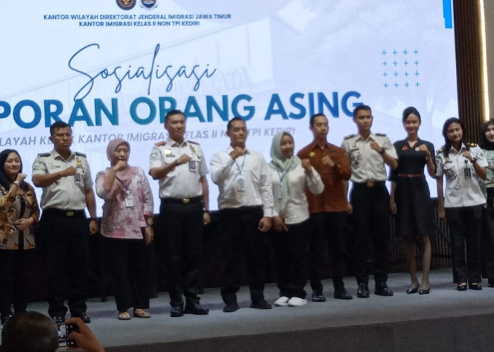Imigrasi Kediri Sosialisasikan APOA, Awasi dan Cegah Orang Asing Berulah