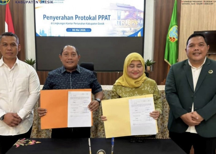 Tertib Arsip, Tertib Hukum: Penyerahan Protokol PPAT di Gresik Jadi Pengingat Pentingnya Kepastian Pertanahan