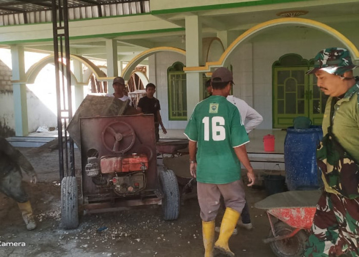 Pastikan Kesehatan Satgas TMMD Ke 121 Tim Kesehatan Kodim 0827/Sumenep Siaga di Lokasi