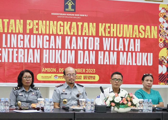Kanwil Kemenkumham Maluku Gelar Pelatihan Kehumasan Bareng PWI dan Perwakilan Media